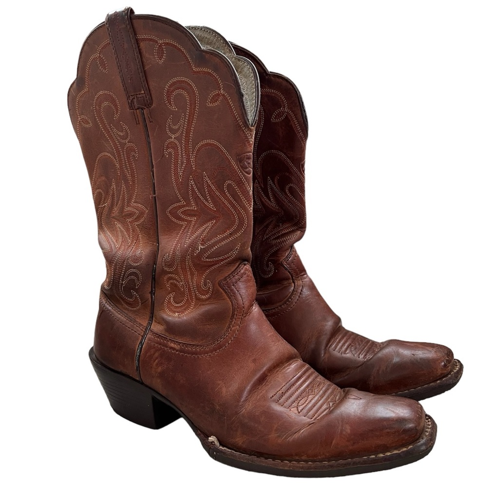 Ariat style 10001056 (15845) size 7.5 Legend Cowboy cowgirl Leather Boots